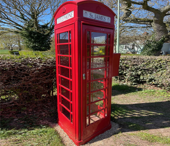 Ourvillage Header Image phone box