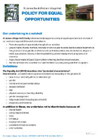 Village Hall Policy Document : Startoff websites